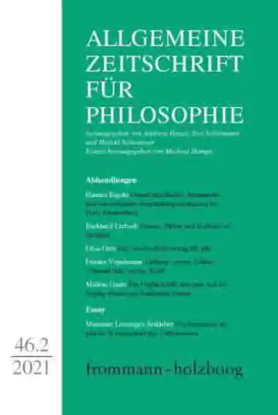 “Validity” versus “Life”, “Normativity” versus “Force”. Genealogy of a Fault Line in (Social) Philosophy [in German]