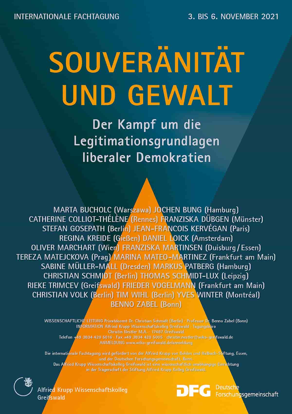 Souveränität und Gewalt. Der Kampf um die Legiti&shy;mations&shy;grundlagen liberaler Demokratien