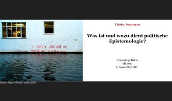 Was ist und wozu dient politische Epistemologie?