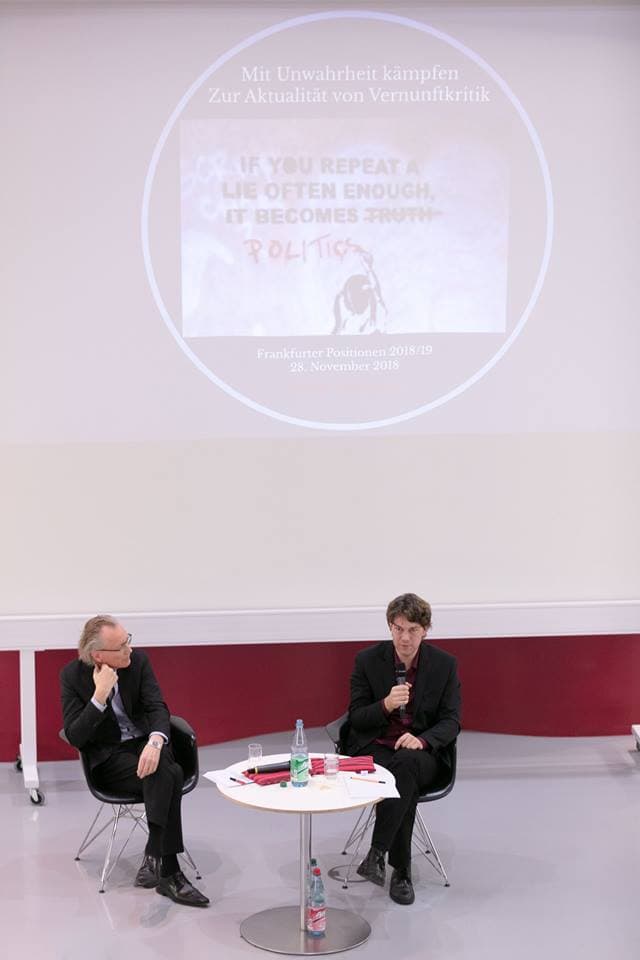 Video of my talk “Fighting with Untruth. The Actuality of a Critique of Reason” [in German]