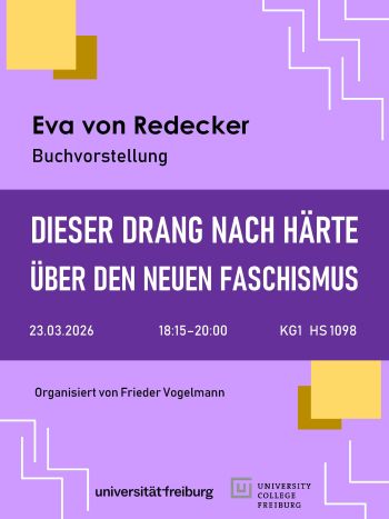 Buchvorstellung Eva von Redecker: *Dieser Drang nach Härte. Über den neuen Faschismus*