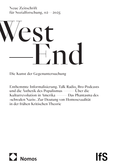 WestEnd. Neue Zeitschrift für Sozialforschung