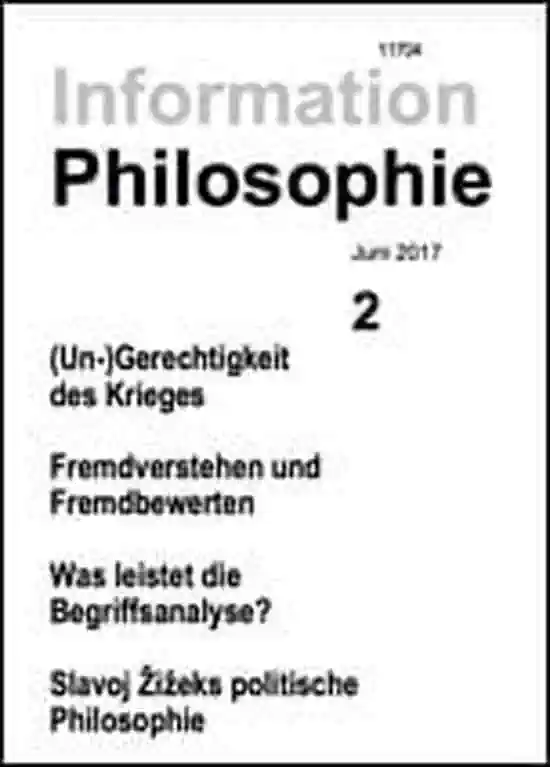 Was leistet die Begriffsanalyse? Stellungnahmen von Gottfried Gabriel, Joachim Horvath, Christoph Schamberger und Frieder Vogelmann